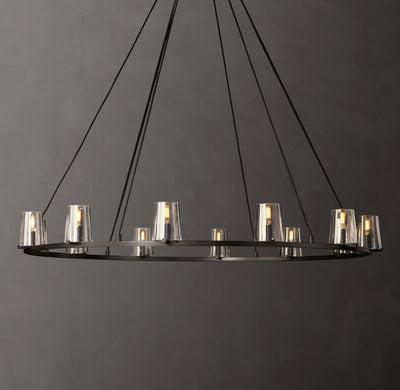 Artisan Pauillac Round Chandelier – 60" Bronze