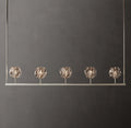 Heritage Boule De Cristal Clear Glass Linear Chandelier