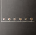 Heritage Boule De Cristal Clear Glass Linear Chandelier