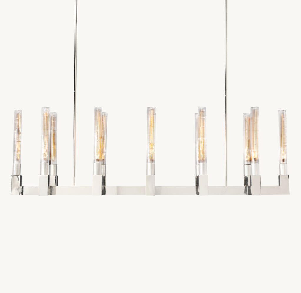 Heritage Cannele Linear Chandelier