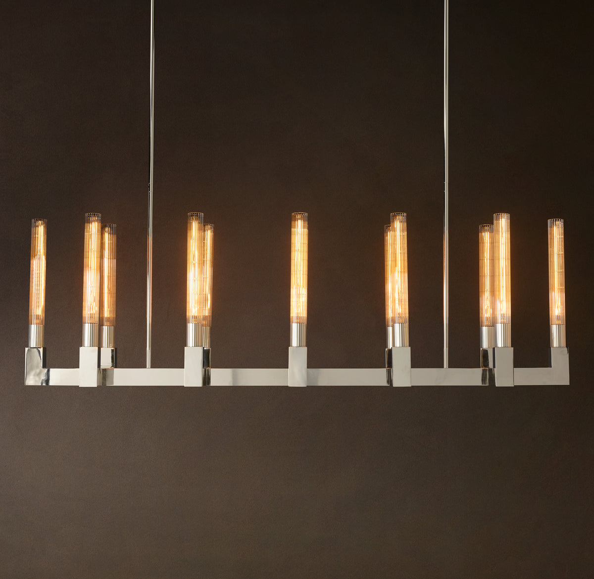 Heritage Cannele Linear Chandelier – 55"