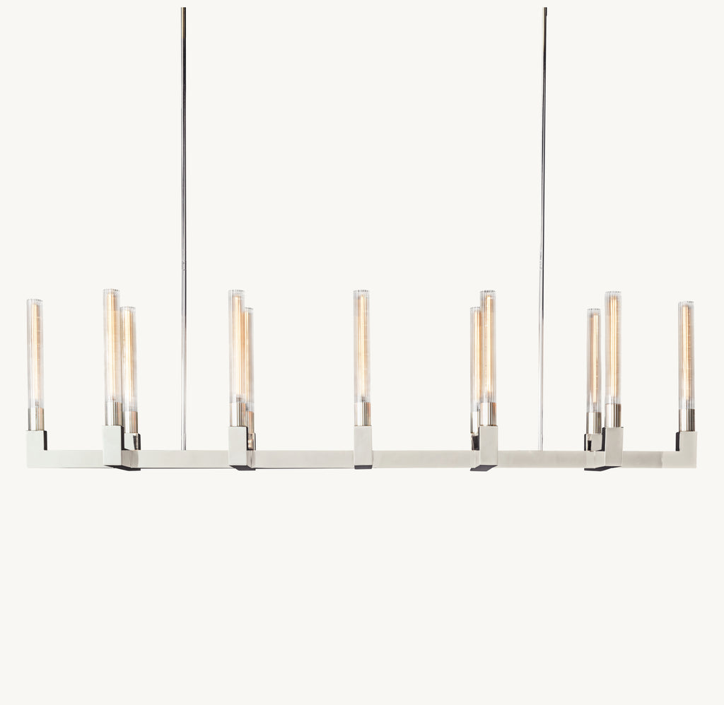 Heritage Cannele Linear Chandelier