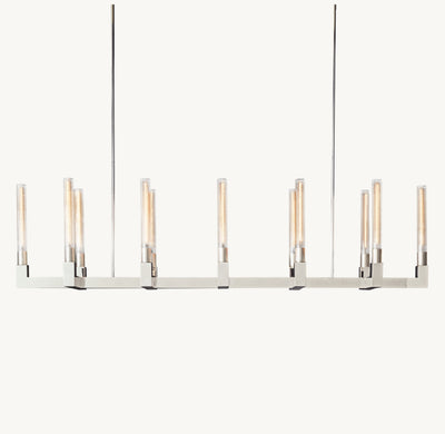 Heritage Cannele Linear Chandelier – 67"