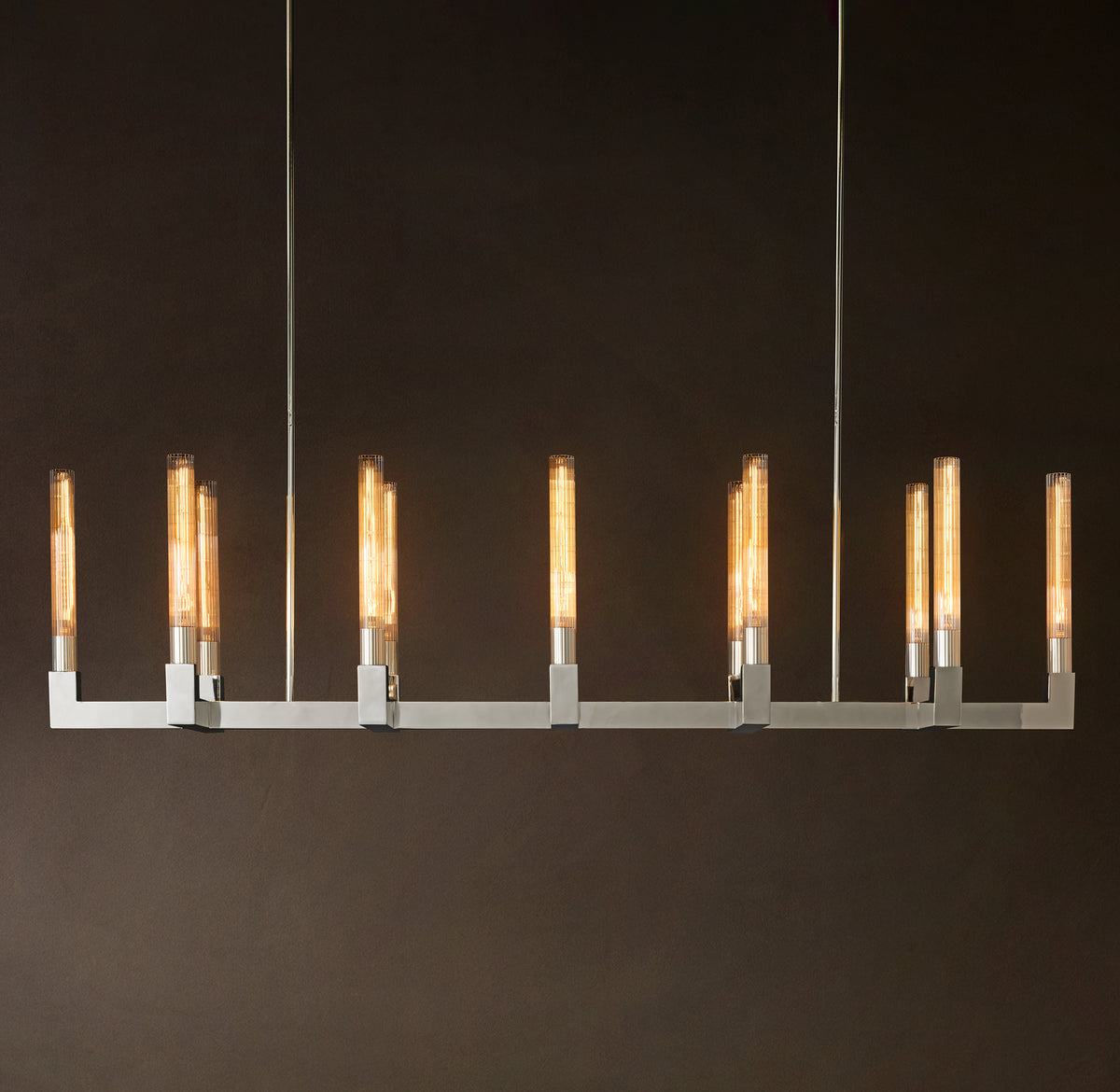 Heritage Cannele Linear Chandelier – 67"