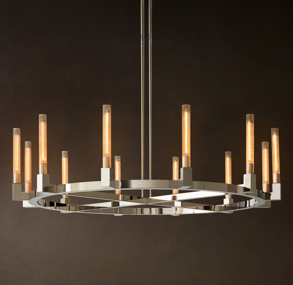 Heritage Cannele Round Chandelier