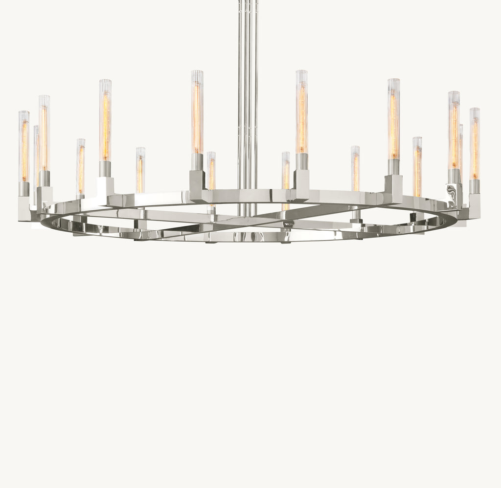 Heritage Cannele Round Chandelier
