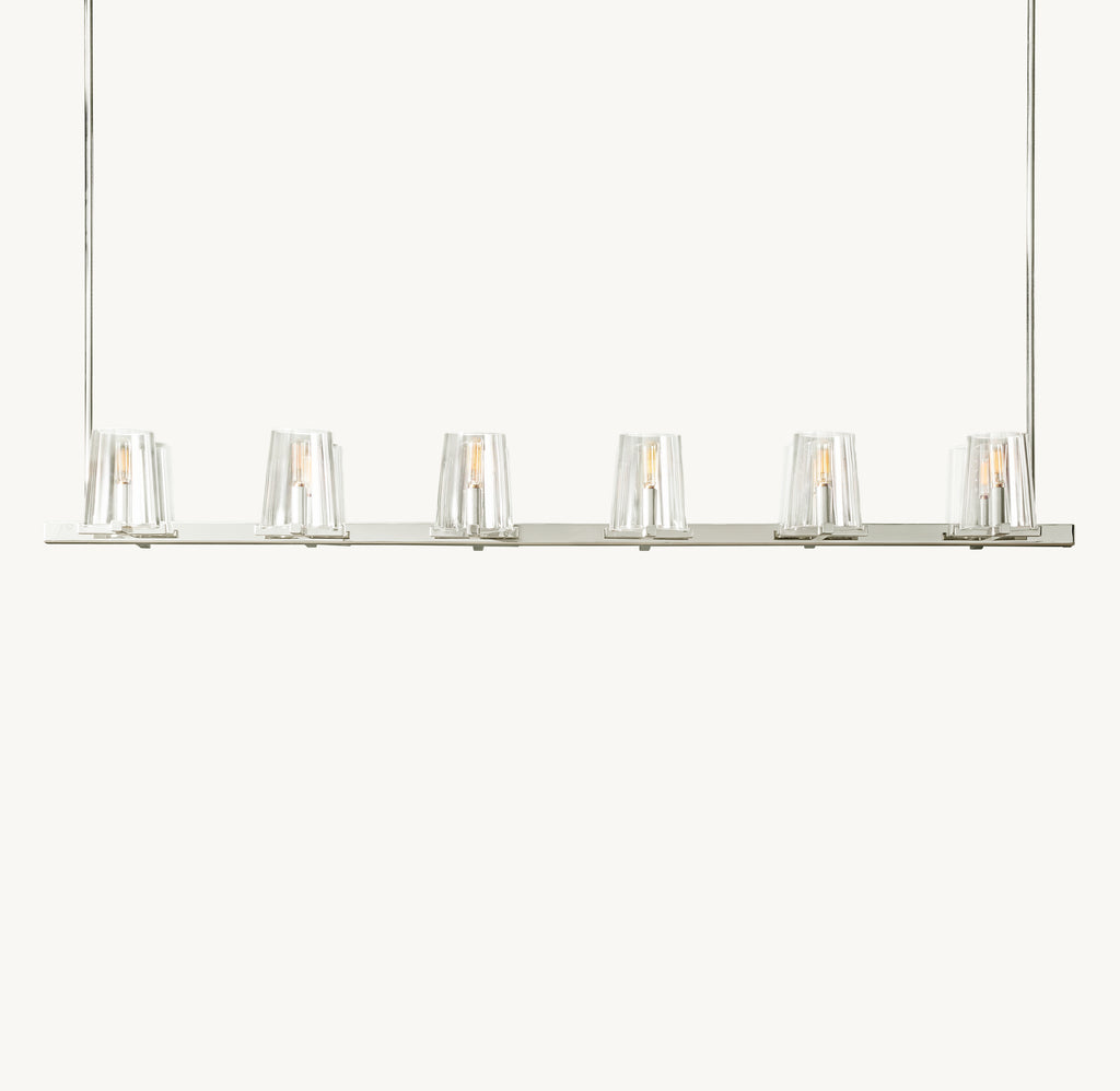 Artisan Pauillac Linear Chandelier, alternate view