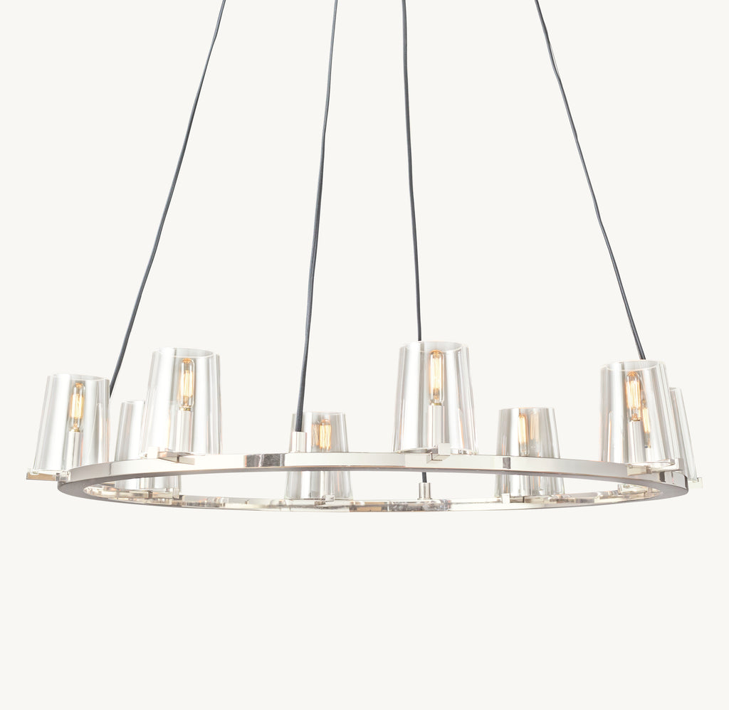 Artisan Pauillac Round Chandelier, alternate view