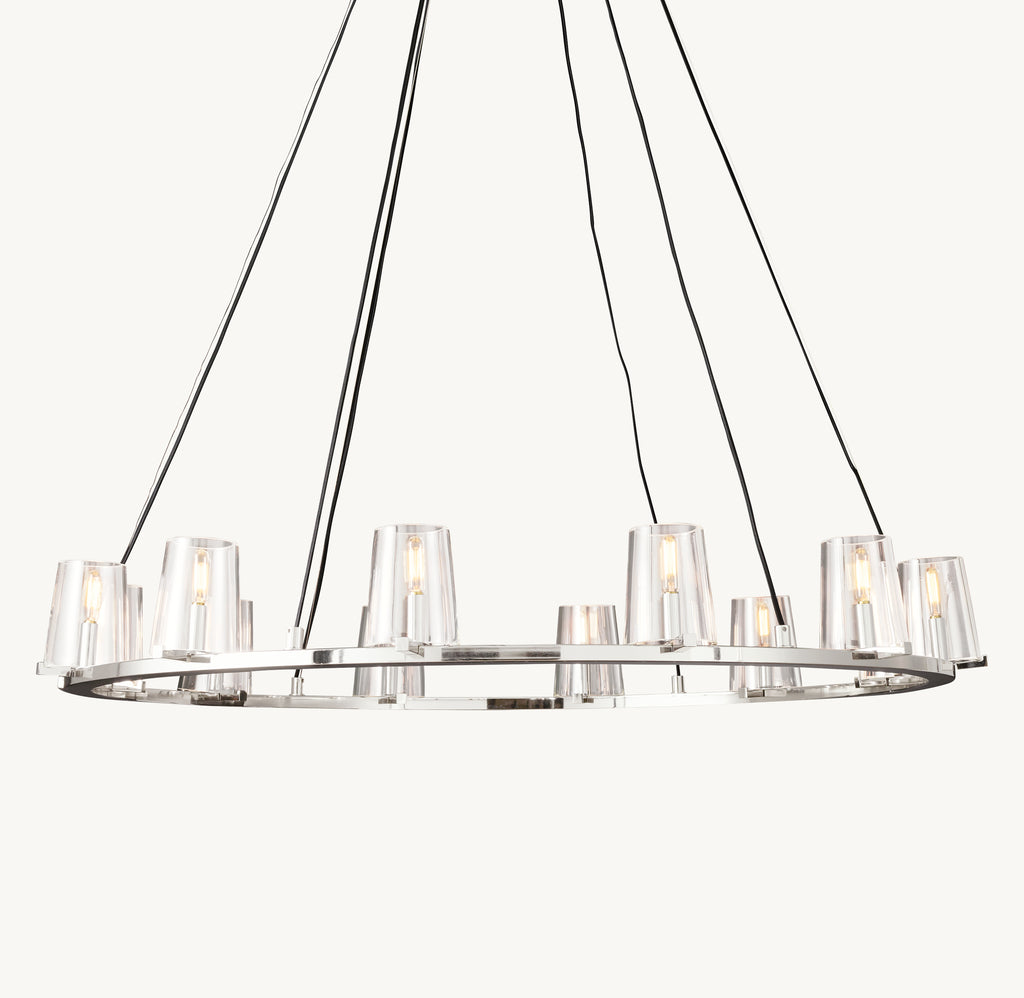 Artisan Pauillac Round Chandelier, alternate view