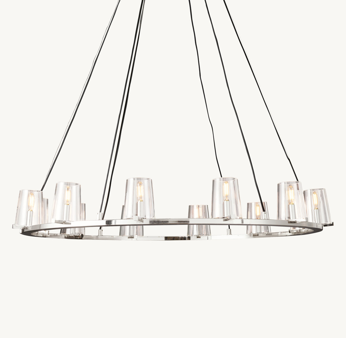 Artisan Pauillac Round Chandelier, alternate view