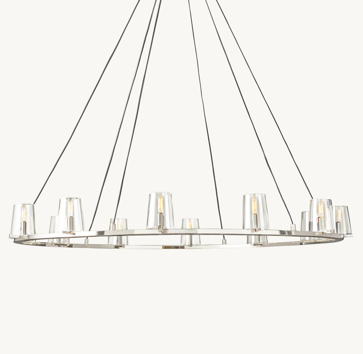 Artisan Pauillac Round Chandelier, alternate view