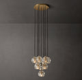 Heritage Boule De Cristal Clear Glass Round Cluster Chandelier