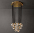 Heritage Boule De Cristal Clear Glass Round Cluster Chandelier