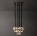 Heritage Boule De Cristal Clear Glass Round Cluster Chandelier