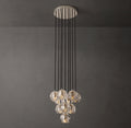 Heritage Boule De Cristal Clear Glass Round Cluster Chandelier