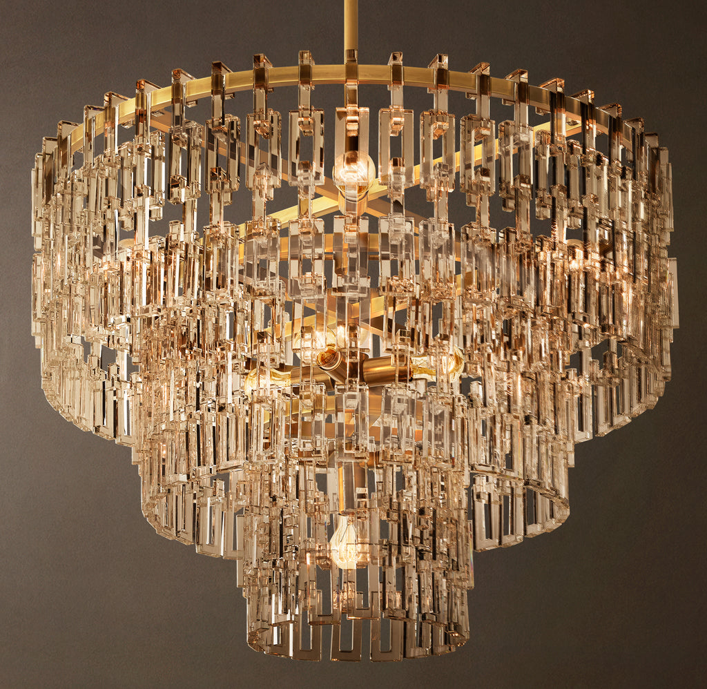 Artisan Marignan Tiered Round Chandelier, alternate view