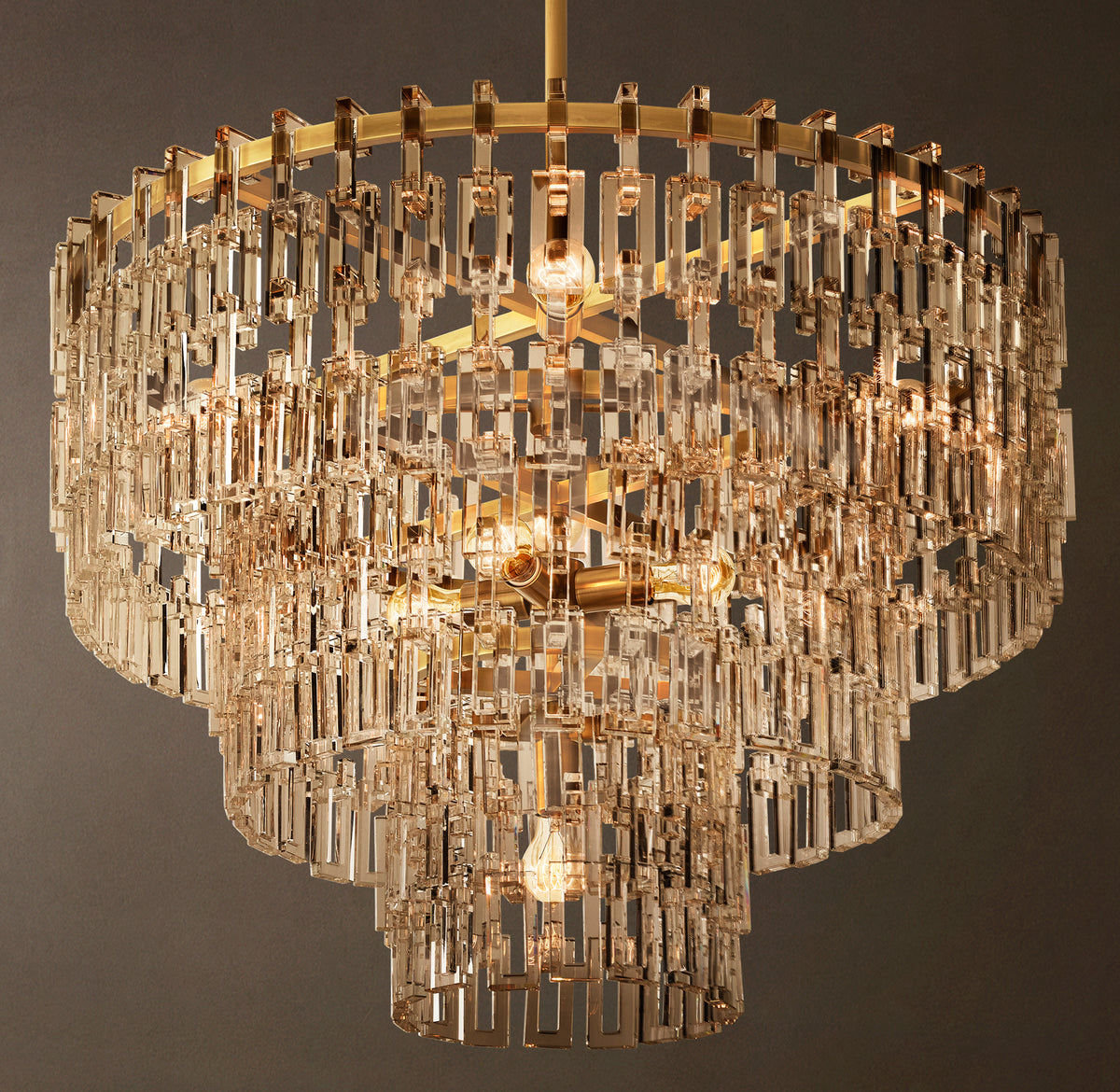 Artisan Marignan Tiered Round Chandelier, alternate view
