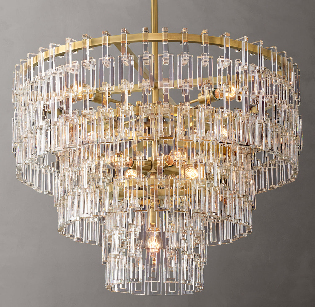 Artisan Marignan Tiered Round Chandelier – 36"