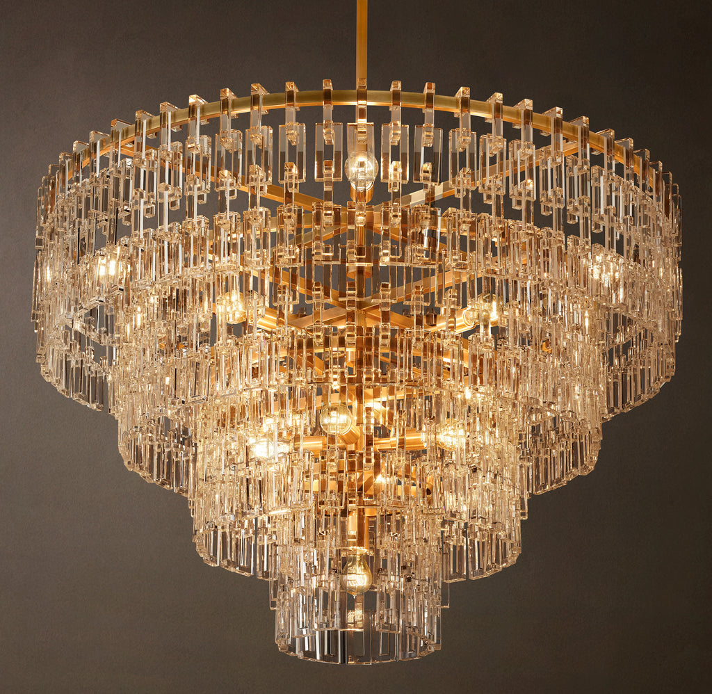 Artisan Marignan Tiered Round Chandelier, alternate view