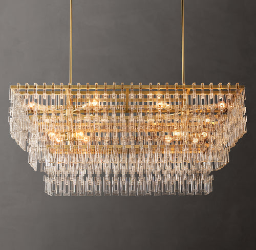 Artisan Marignan Tiered Rectangular Chandelier
