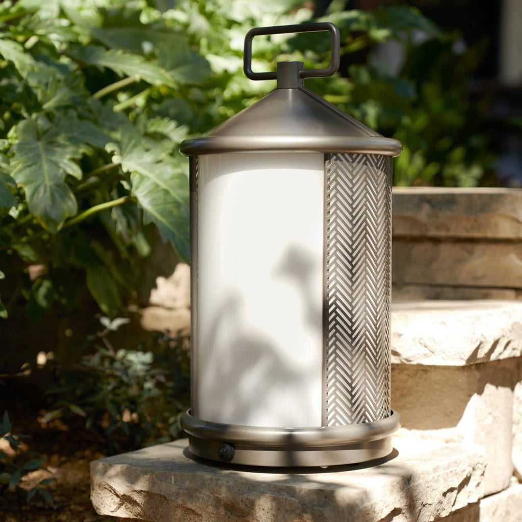 Sculptural Copeland Outdoor Lantern